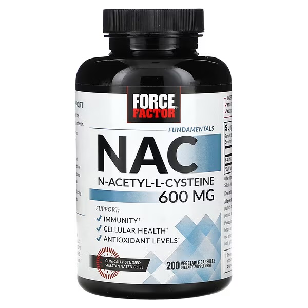 第5位:ファンダメンタルズ NAC(N-アセチル-L-システイン、600mg)